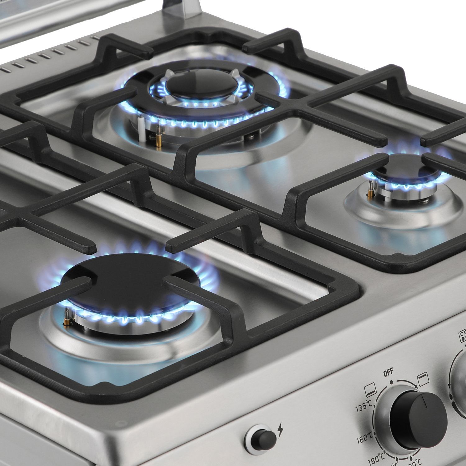 Cocina A Gas Ursus Trotter UT EURO60 PR / 4 Quemadores image number 5.0